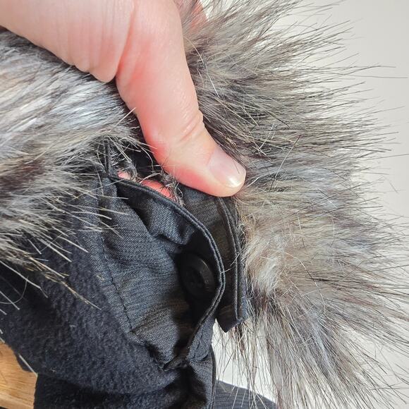 Columbia Youth Size L/14-16 Nordic Strider II Jacket Black Omni-Heat Waterproof - Picture 6 of 6